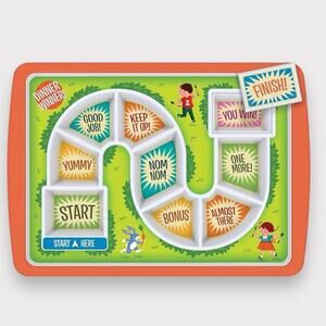 Fred Dinner Winner Kids Plate Game Board Plate